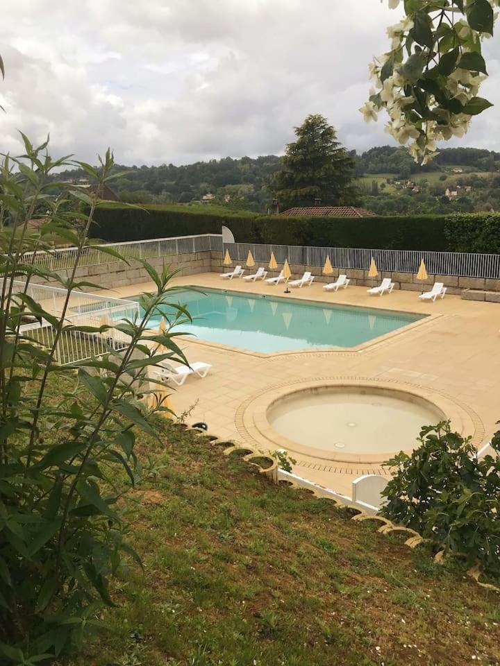 Le N4 Des Hauts De Sarlat, Clim Piscine Parking المظهر الخارجي الصورة
